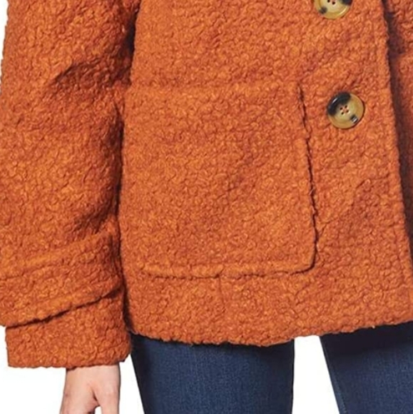 Free People Soft Faux Shearling Warm Tendy Coat M - Picture 5 of 15